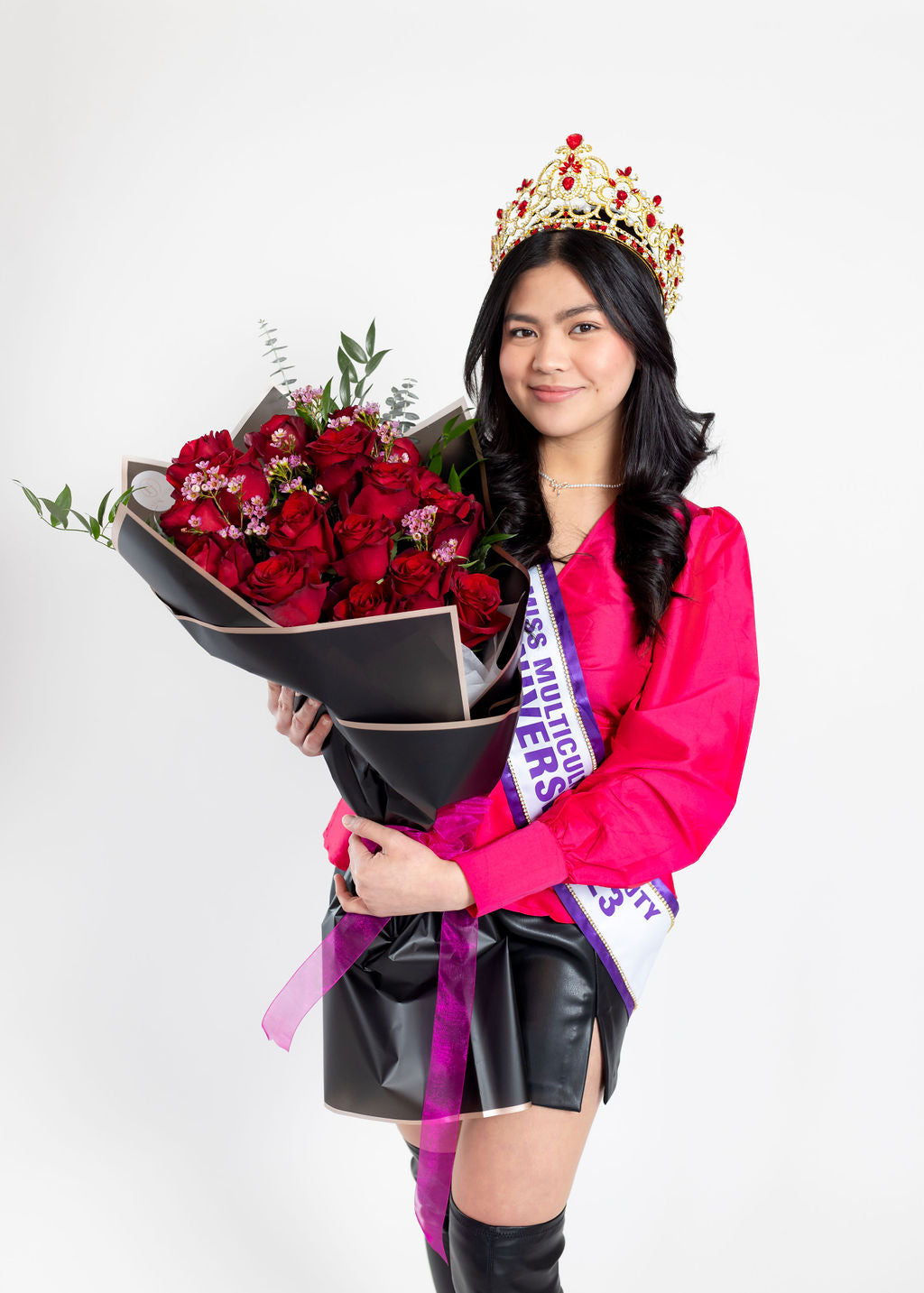 Hand Tied Roses Deluxe