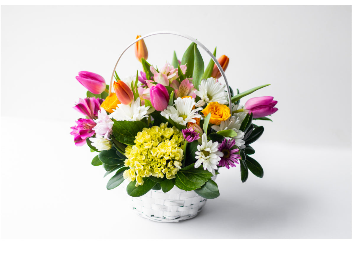 Spring Bloom Basket