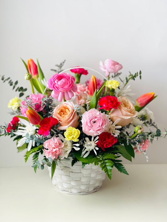Spring Bloom Basket