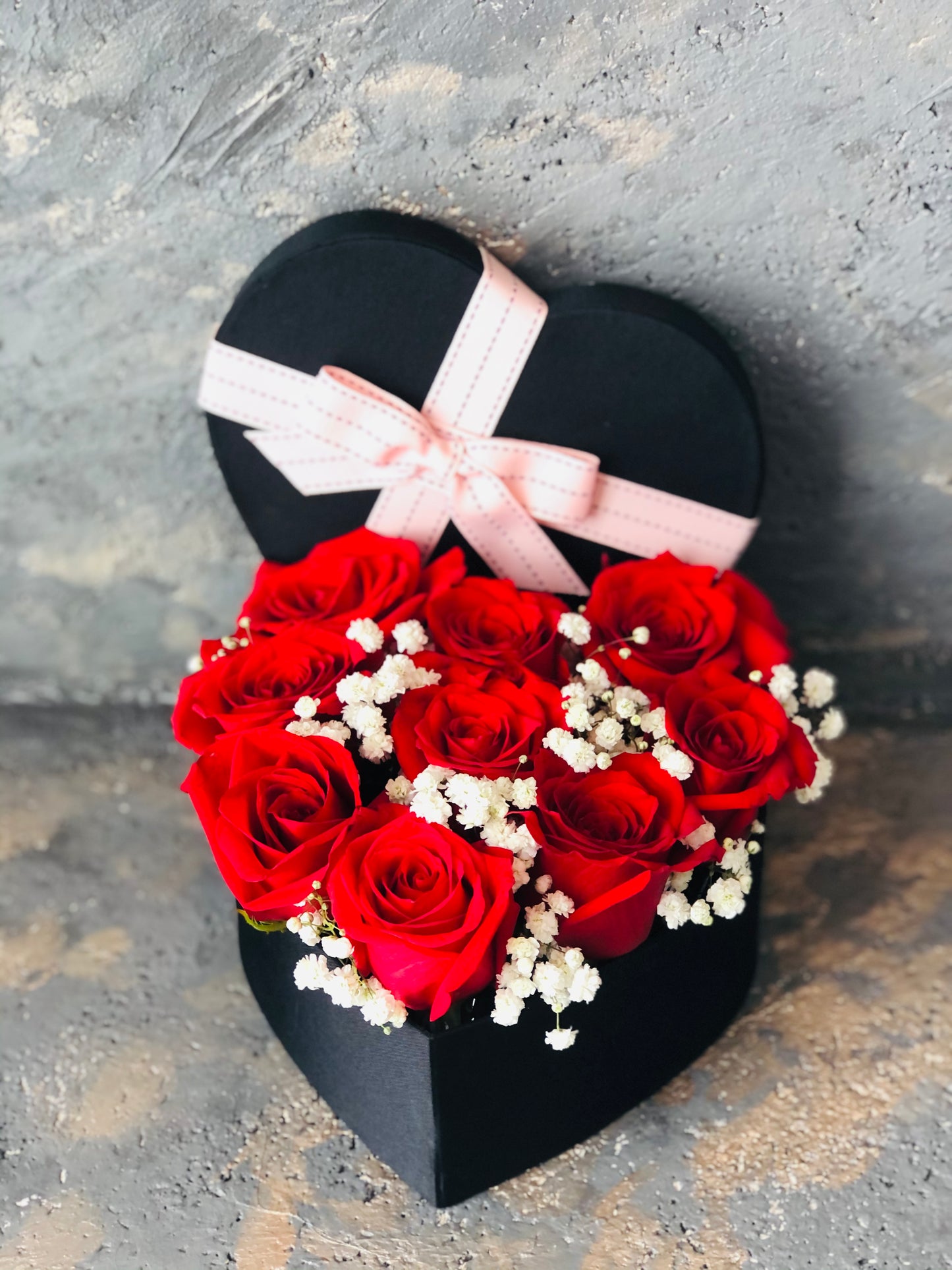 Heart Rose Box