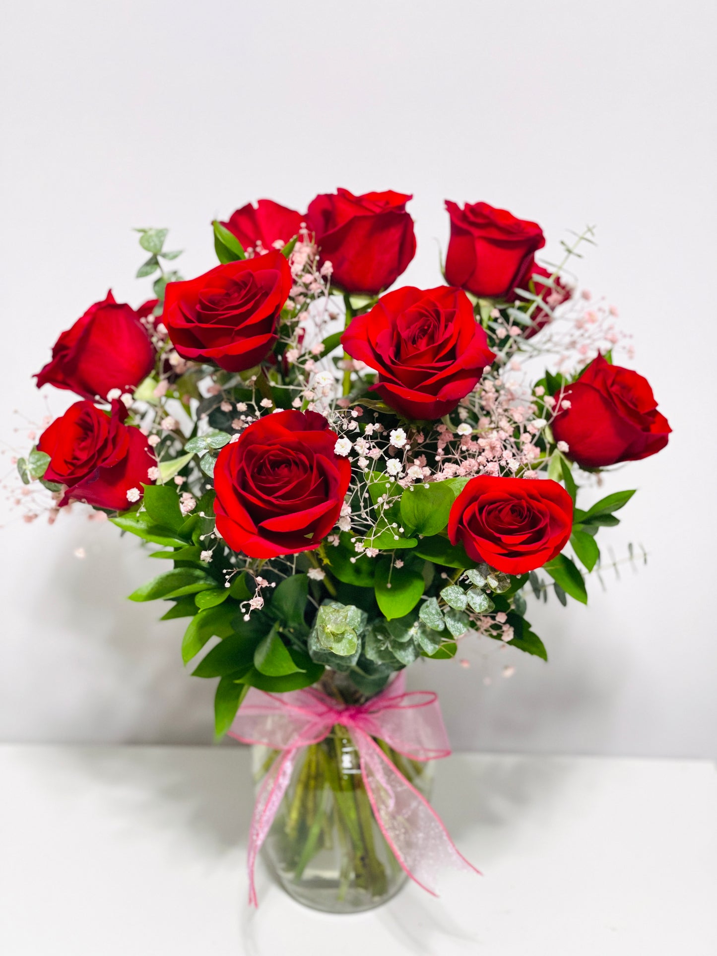 Classic Rose Vase Arrangement