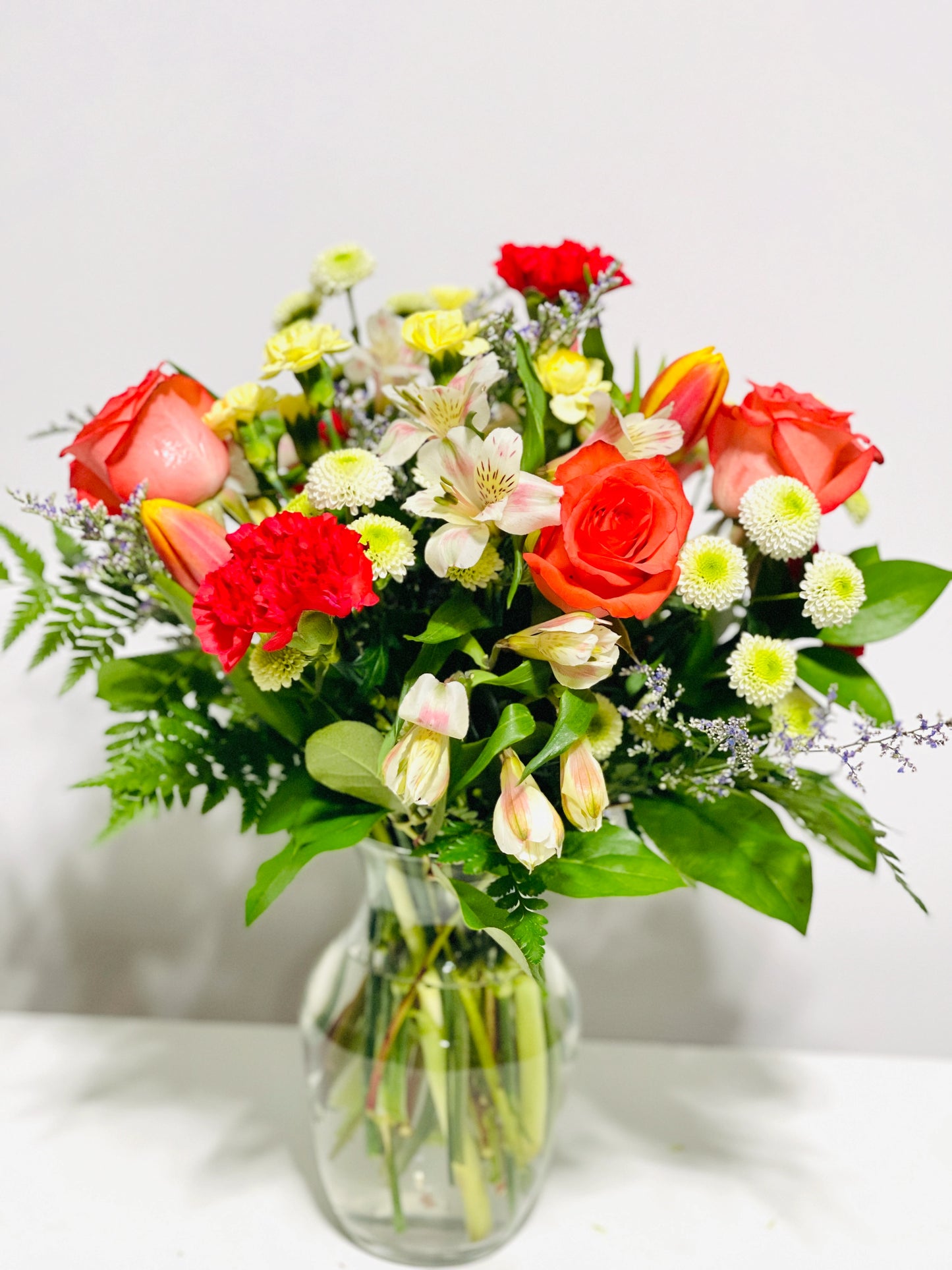 Sympathy Vase Arrangement