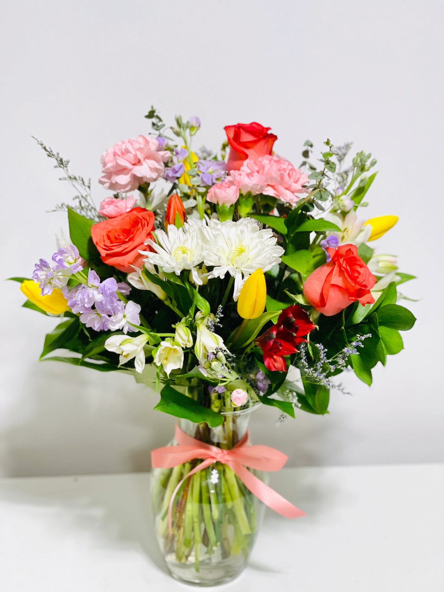 Sympathy Vase Arrangement