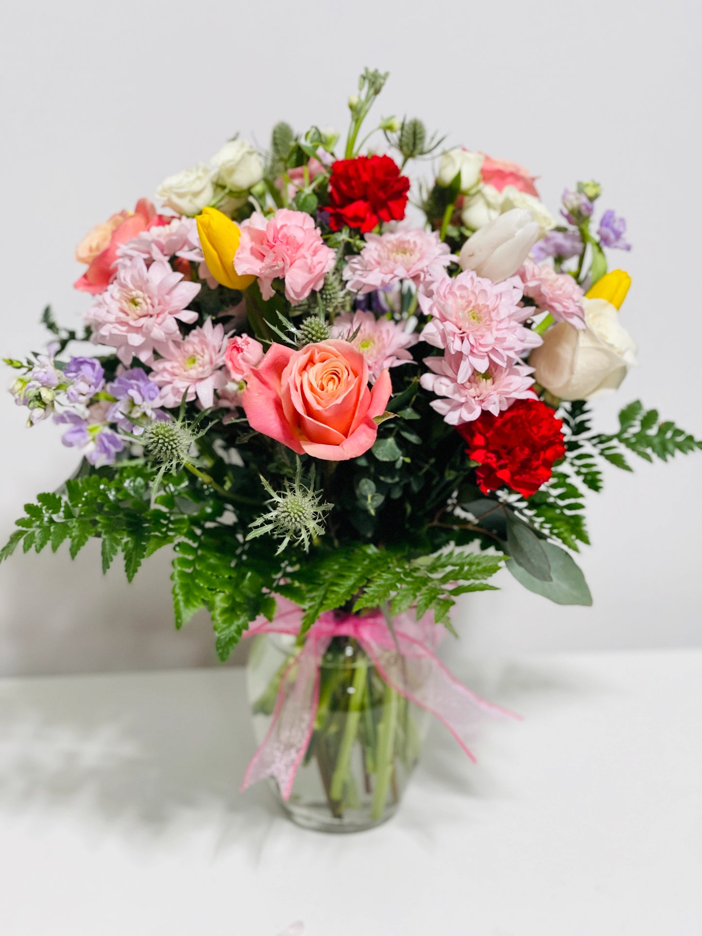 Sympathy Vase Arrangement