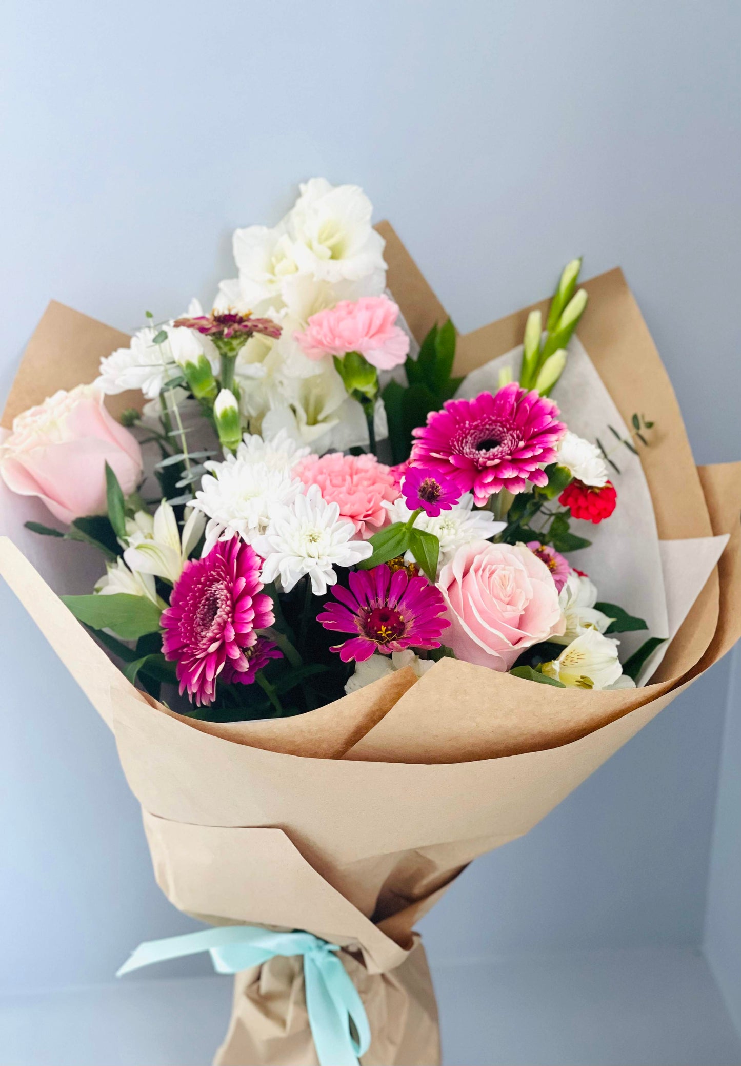 Hand Tied Bouquet Regular Wrap